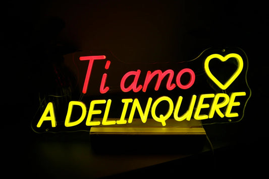 TI AMO A DELINQUERE