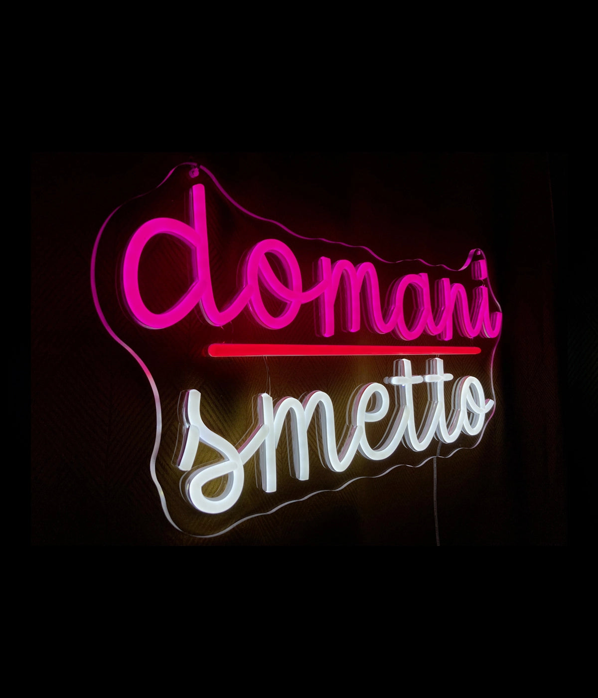 DOMANI SMETTO