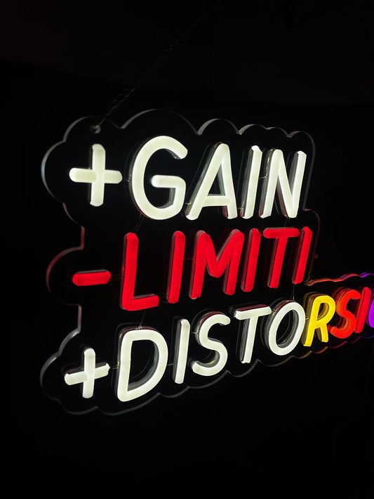 +GAIN -LIMITI +DISTORSIONE