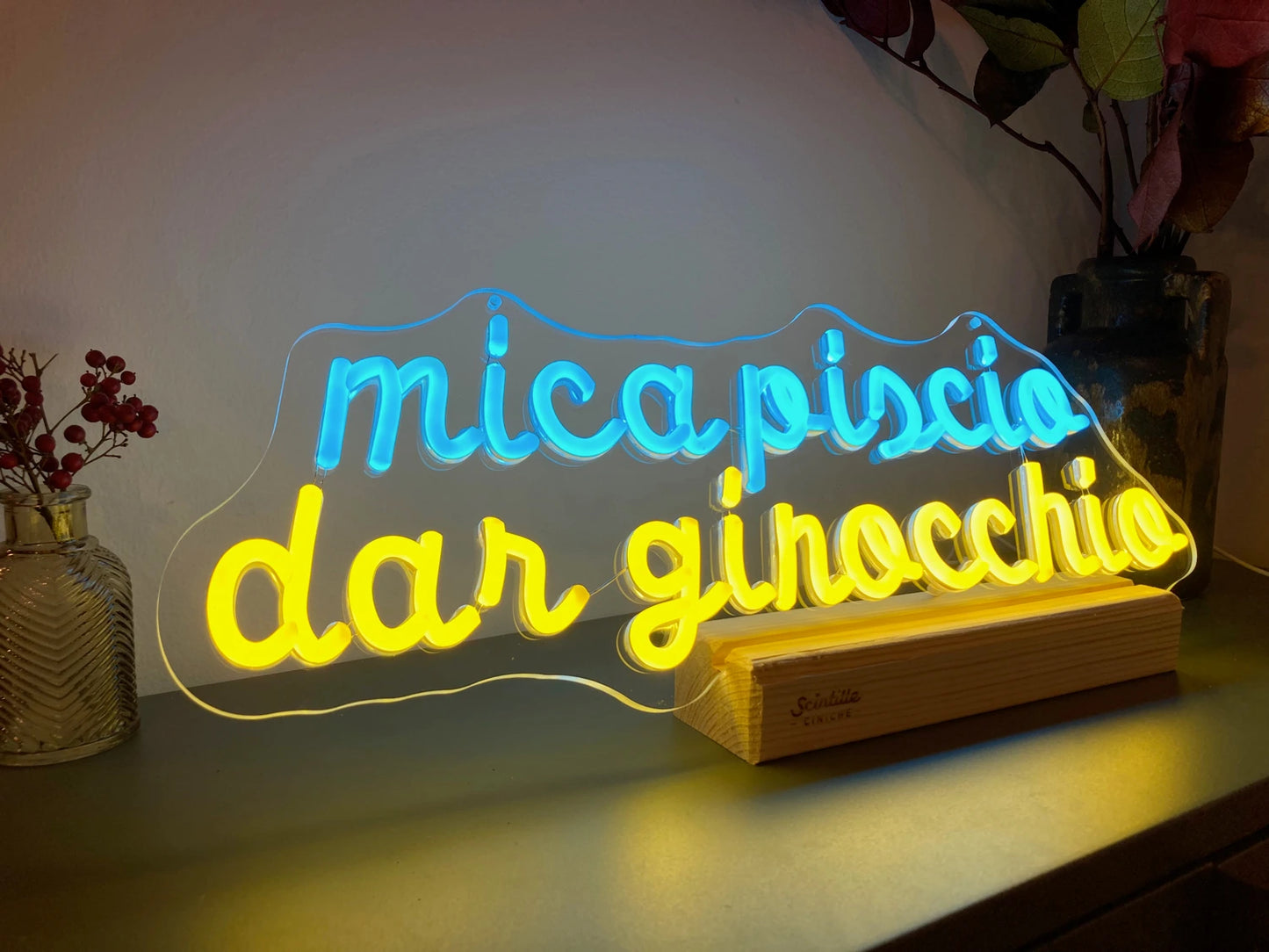 MICA PISCIO DAR GINOCCHIO
