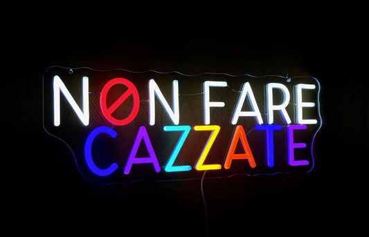 NON FARE CAZZATE