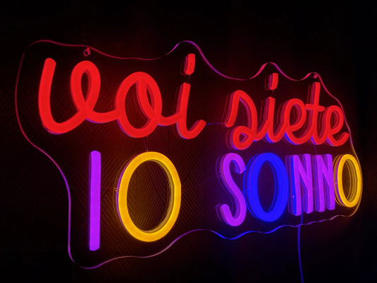 VOI SIETE IO SONNO