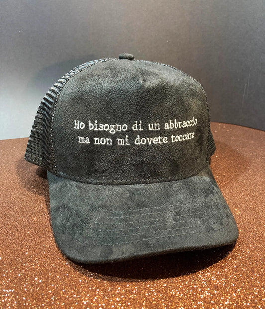 “HO BISOGNO DI UN ABBRACCIO MA NON MI DOVETE TOCCARE”