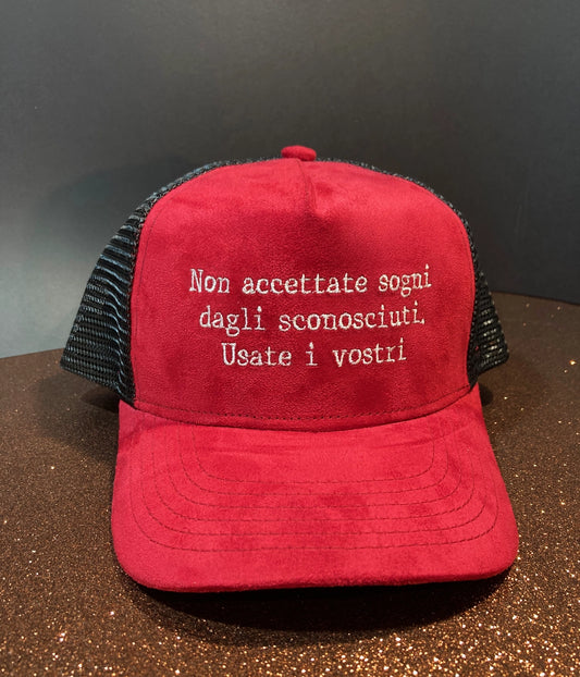 "NON ACCETTATE SOGNI DAGLI SCONOSCIUTI, USATE I VOSTRI"