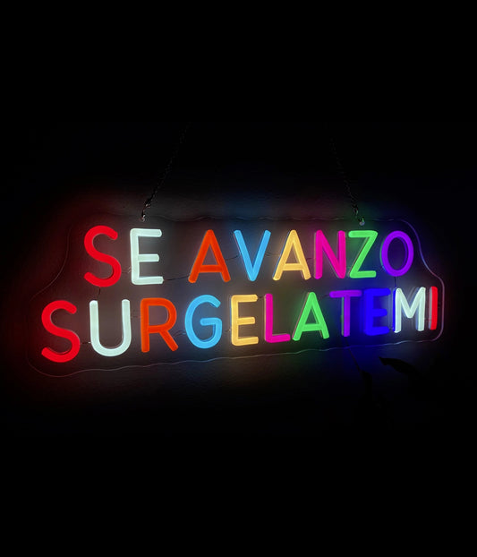 SE AVANZO SURGELATEMI