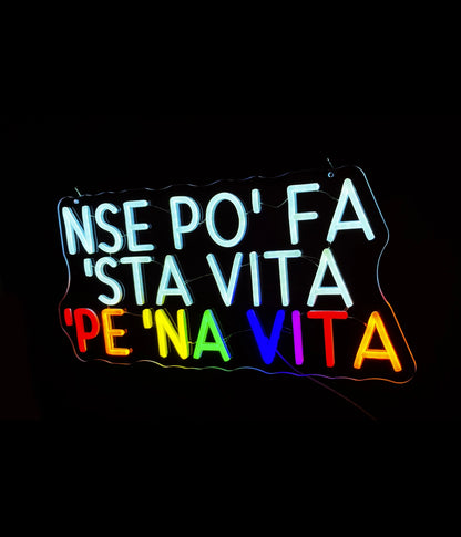 NSE PÒ FA STA VITA PE NA VITA