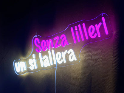 SENZA LILLERI NON SI LALLERA