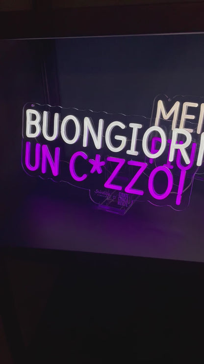 BUONGIORNO UN C*ZZO